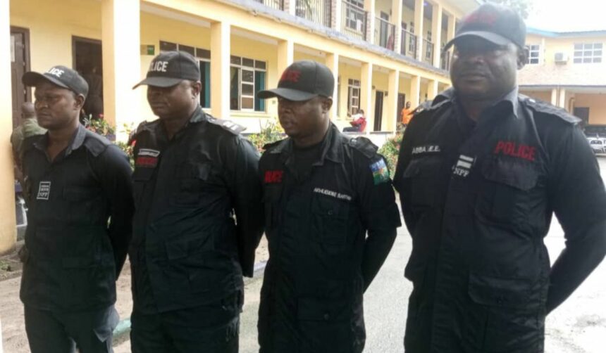 Rivers state police command arrests officers from viral video; urges key witness to come forward