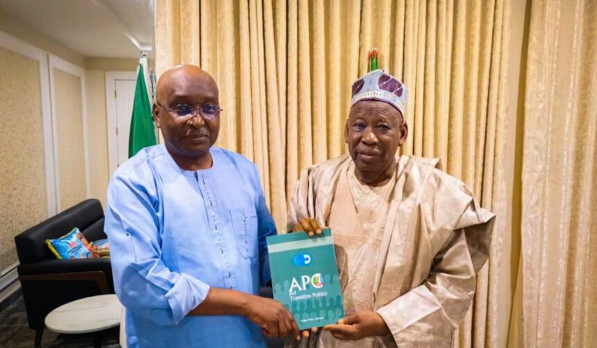 Weeks after rejecting Ganduje’s nomination, ex-APC official visits ruling party’s national chairman