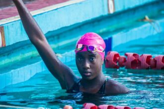 13-year-old Lagos swimmer Demilade Akanbi shines with 3 gold medals at National Youth Games