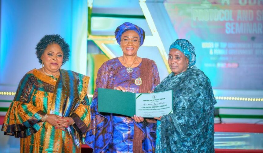 First Lady Oluremi Tinubu concludes successful 3-day seminar on protocol and security in Abuja