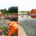 LAWMA clears major canal debris to improve sanitation and water flow in Lagos Island