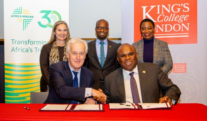 Afreximbank and King’s College London forge groundbreaking partnership for medical school in Nigeria