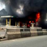 Fire guts NNPC filling station in Iseyin Oyo