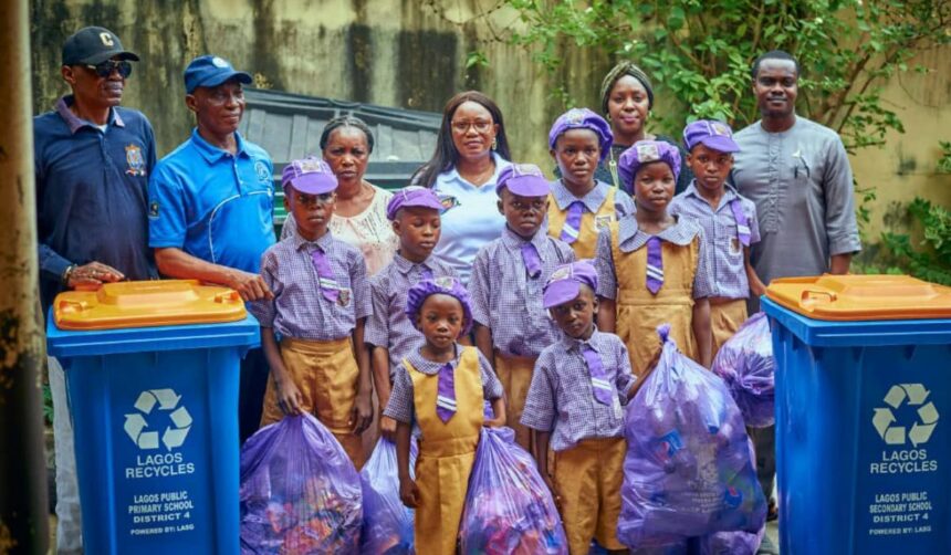 Lagos Waste Management Authority spearheads sustainable waste initiative at Otto Primary School