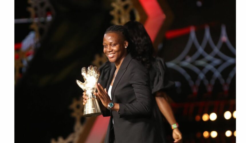 Nigeria’s Chiamaka Nnadozie secures 2023 CAF Women’s Goalkeeper of the Year award