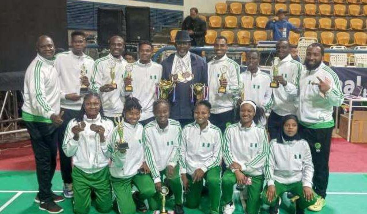 Nigeria shines at All Africa Senior Badminton Championship, wins seven medals