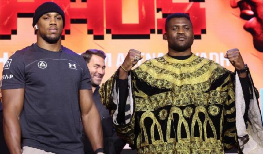 Anthony Joshua set to earn N64 billion from boxing match-up with Francis Ngannou