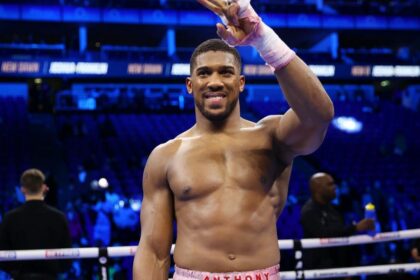 Anthony Joshua urges Francis Ngannou not to quit boxing after his devastating defeat