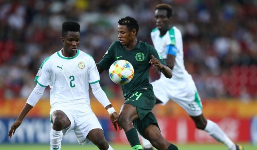 Flying Eagles crash out All African Games football event after 3-2 loss to Senegal