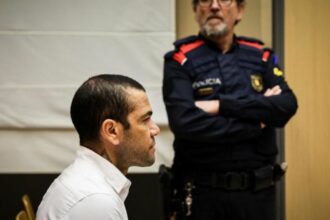 RAPE CONVICTION: Dani Alves released from prison after perfecting €1million bail condition