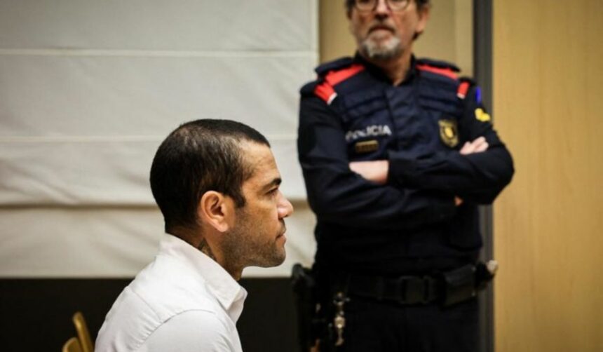 RAPE CONVICTION: Dani Alves released from prison after perfecting €1million bail condition