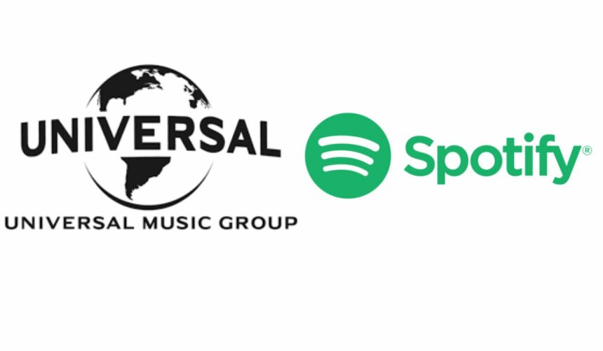 Universal Music Group expands strategic relationship with streaming music service, Spotify
