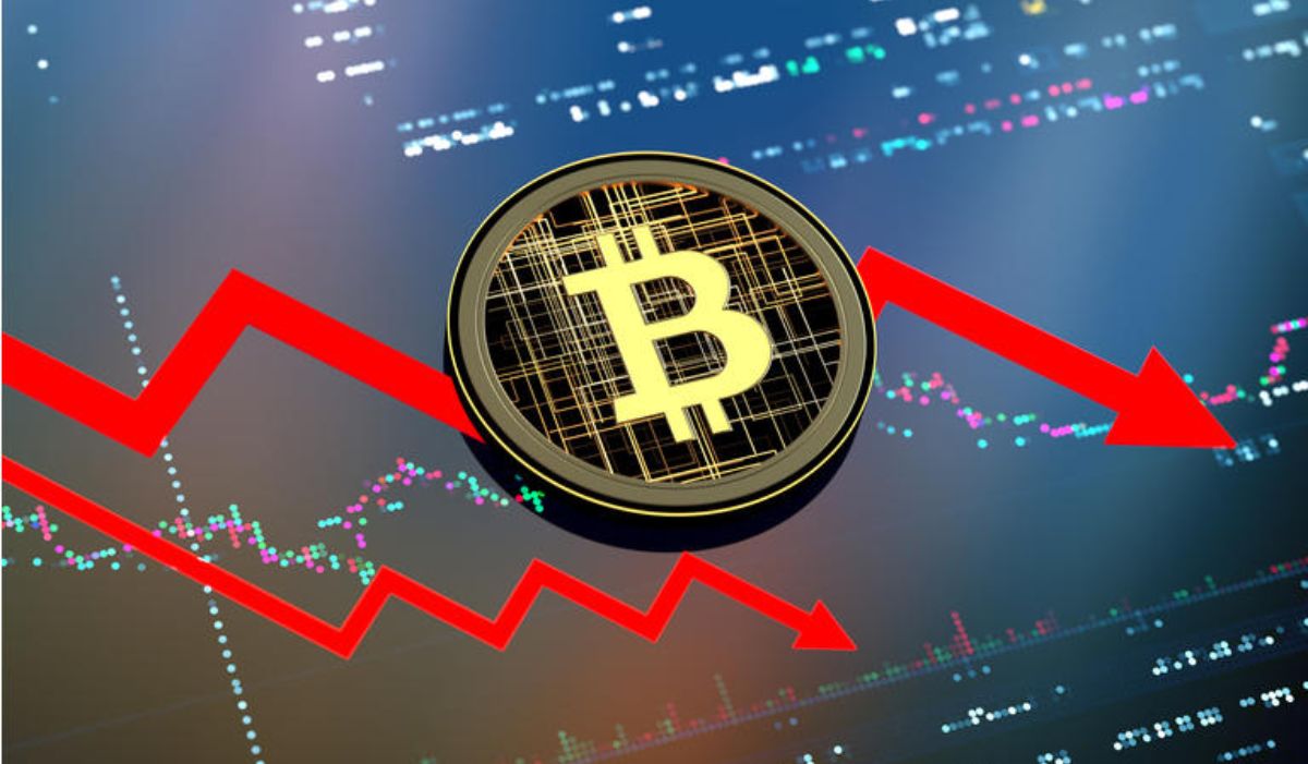 Bitcoin dips below $57k