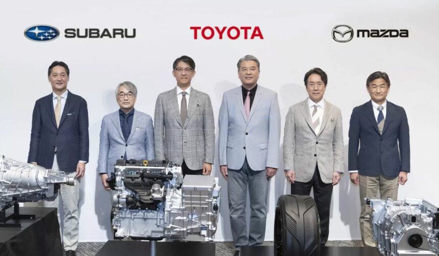 Car manufacturers, Toyota, Mazda, Subaru partners to launch new eco-friendly Combustion Engines