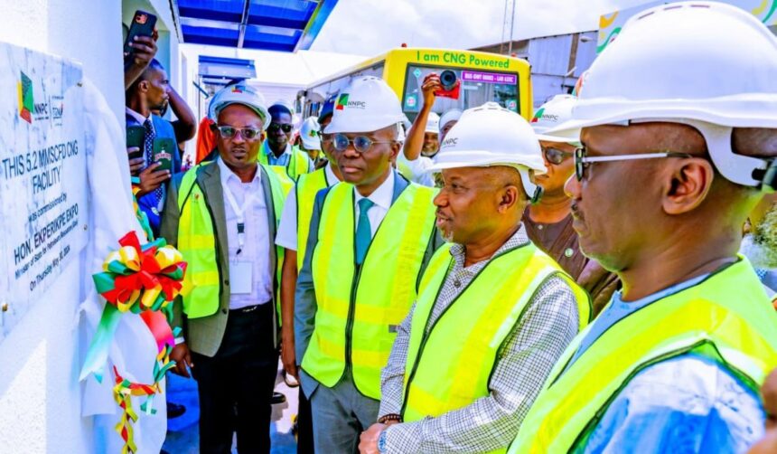 Federal Government inaugurates 5.2 million standard cubic feet per day CNG plant in Lagos
