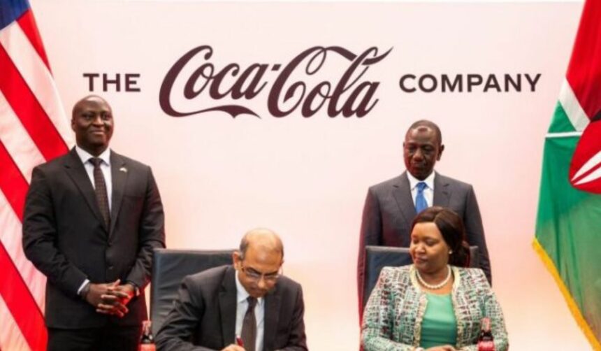 Soft drinks giant, Coca-Cola Co. announces potential $175 million five-year investment in Kenya