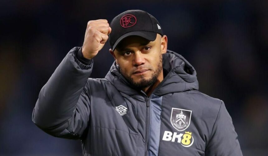 Vincent Kompany informs Burnley about his agreement to become new Bayern Munich coach