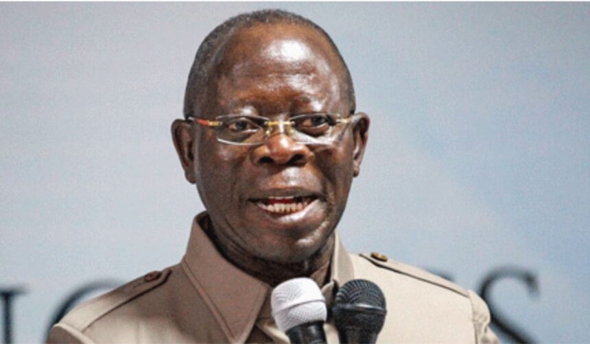 More woes for Oshiomhole as women groups in Edo North accuse APC senator of diverting palliatives