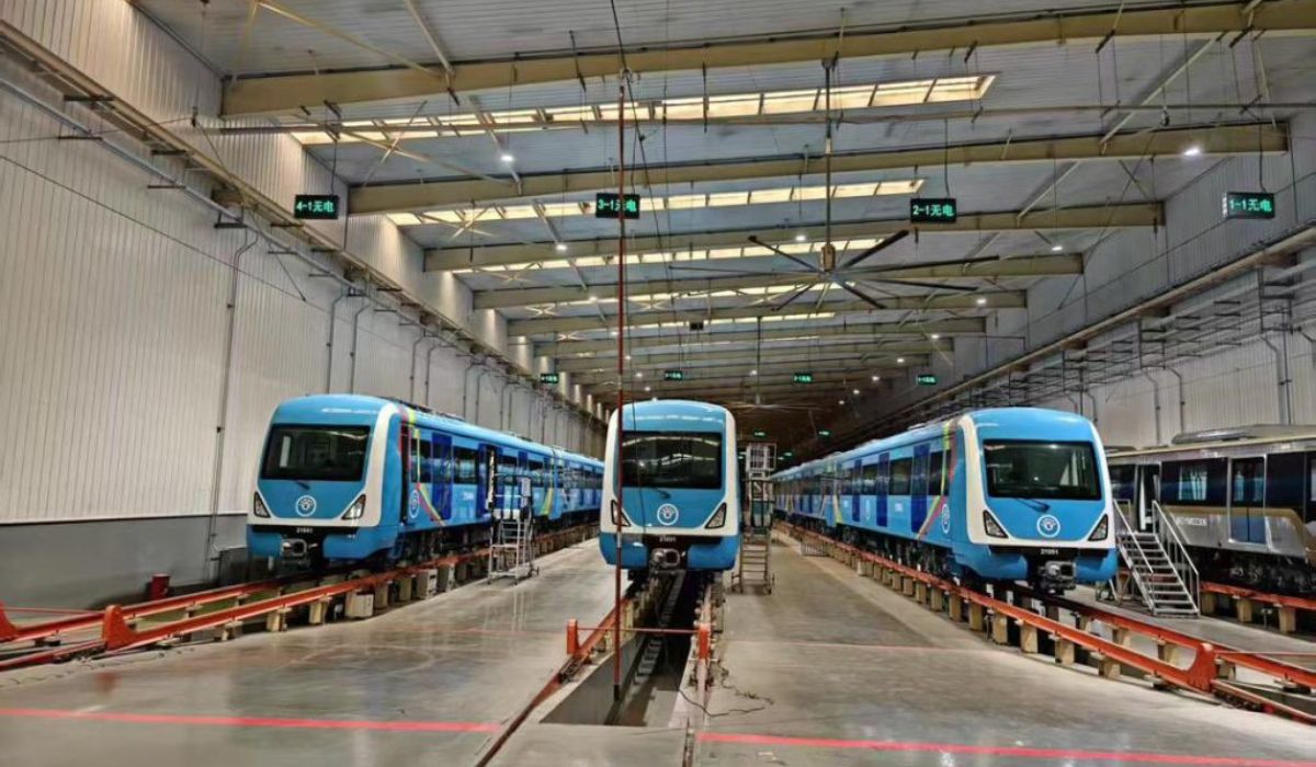 Lagos Govt Receives 3 New Train Sets for Its Blue Line Rail Transport 