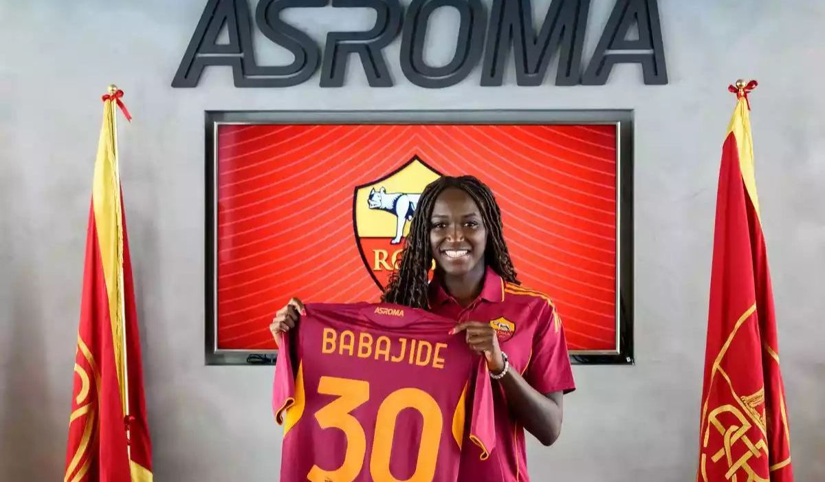 Done Deal: Super Falcons Star Rinsola Babajide Joins Italian Giants AS Roma