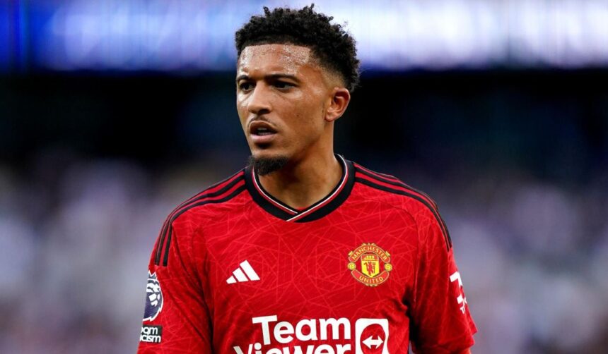 Deal Collapses as Man U Winger Jadon Sancho Turns Down AS Roma Offer