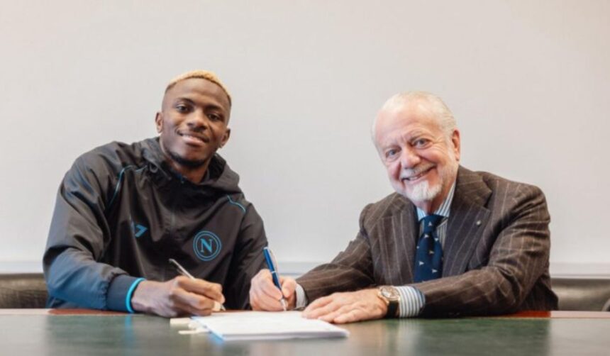 De Laurentiis Indicted: Napoli Boss to Face Trial Over Osimhen Transfer Accounting