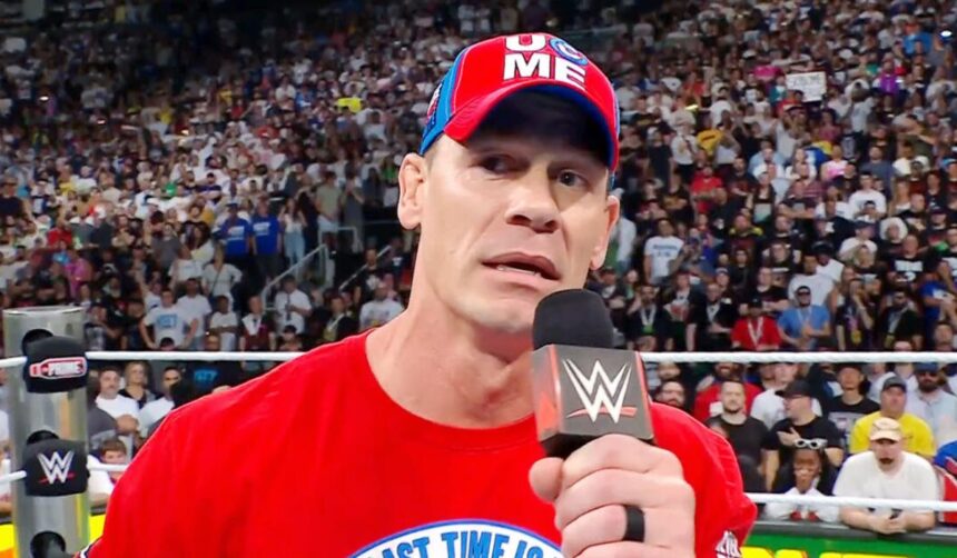 17-Time Champion John Cena Steps Away From WWE in Washington D.C. Farewell