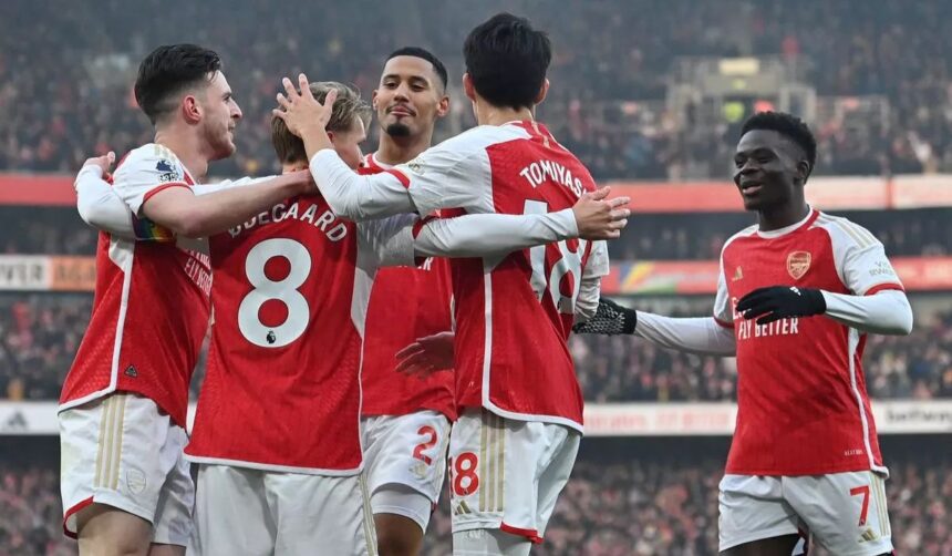 Arokodare Nets First EPL Goal but Late Arsenal Strike Breaks Wolves' Hearts
