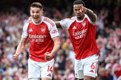 Gyökeres, Saka on Goals as Arsenal Move Six Points Clear